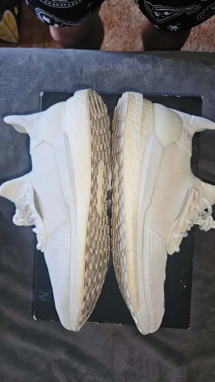 Adidas x Pharrell Williams Solar HU Glide PRD Cream White Running Shoes EF2378